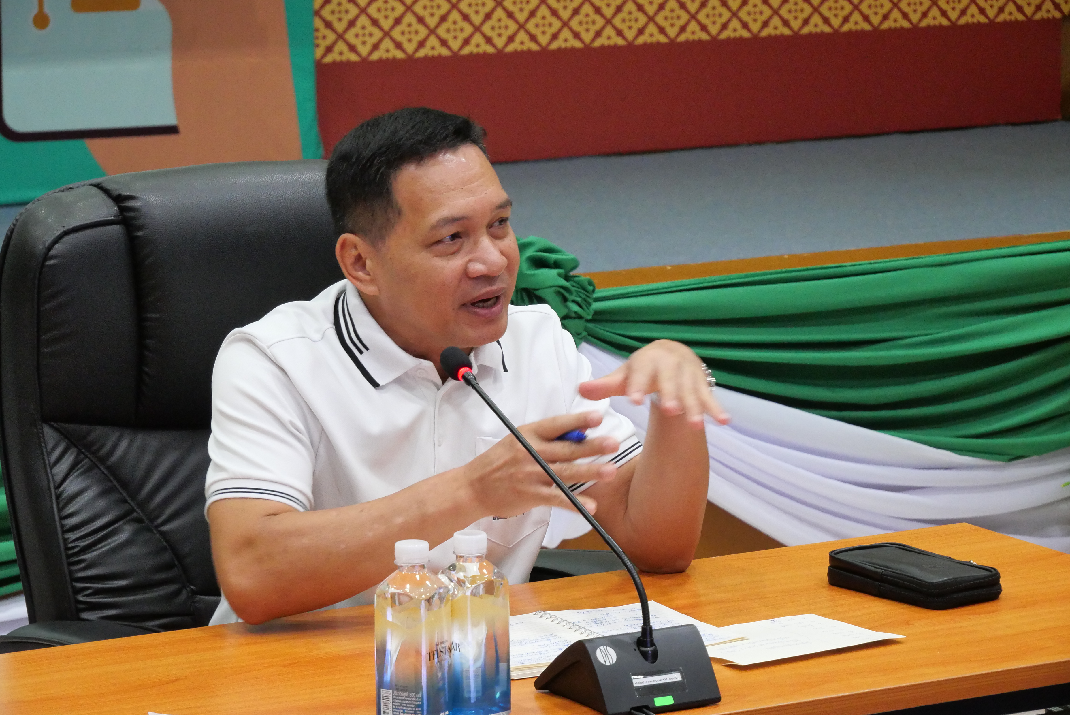 title - สำนักบริหารกองทุน ประชุมหารือและเสวนา “มองย้อนงานปีงบประมาณ 2569 ร่วมคิดวางแผนงานปีงบประมาณ 2570” 